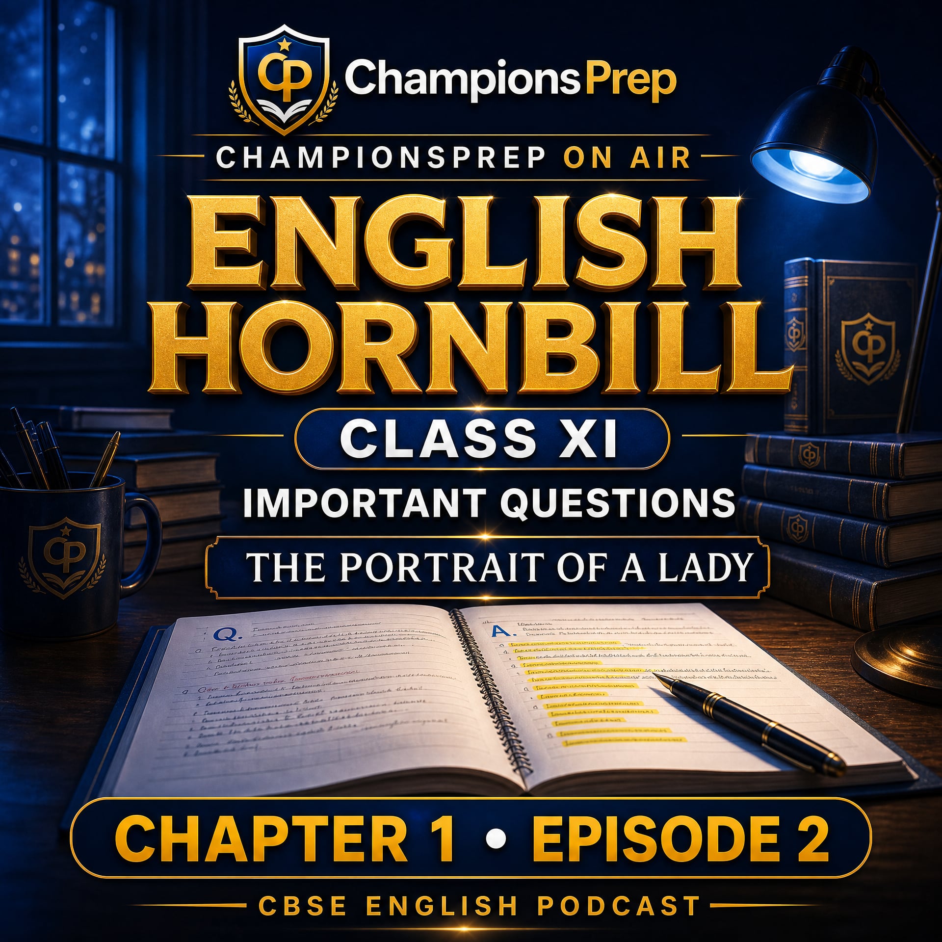 Important Questions and Answers: The Portrait of a Lady podcast artwork