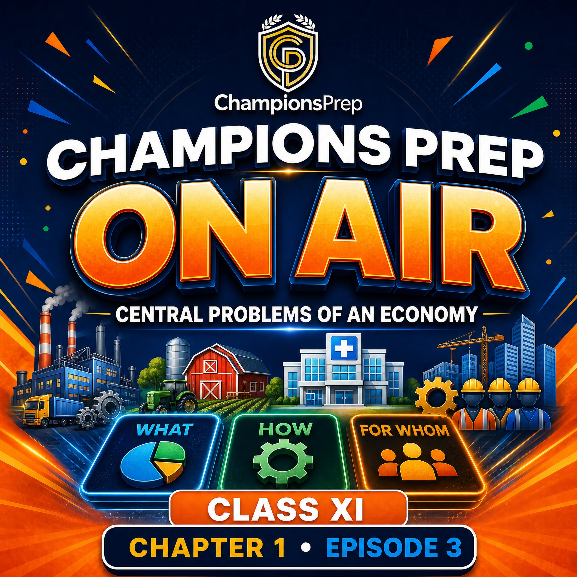 Production Possibility Frontier (PPF) & Opportunity Cost | Class 11 Economics podcast artwork