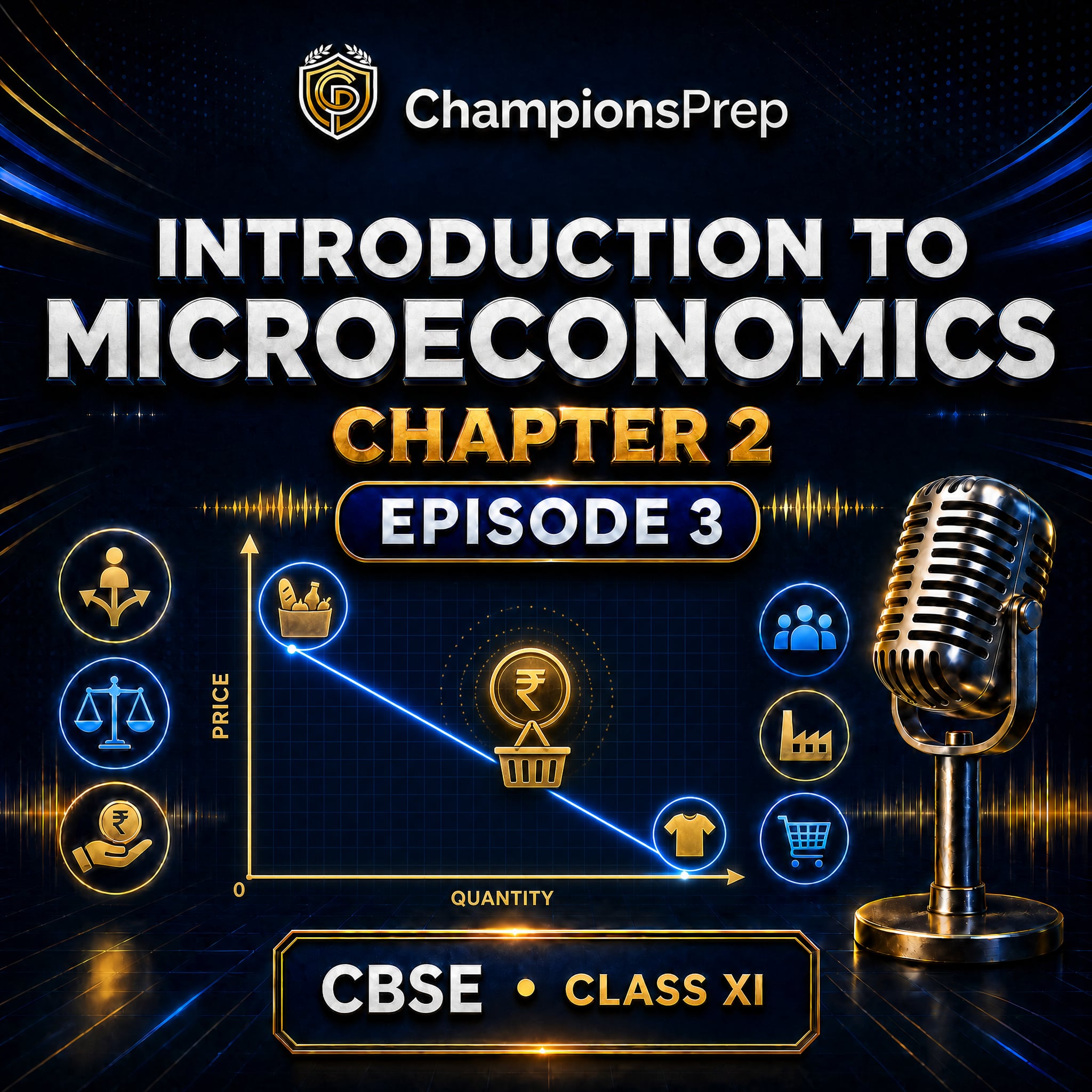 Budget Line and Budget Set in Economics Explained (Class 11) podcast artwork