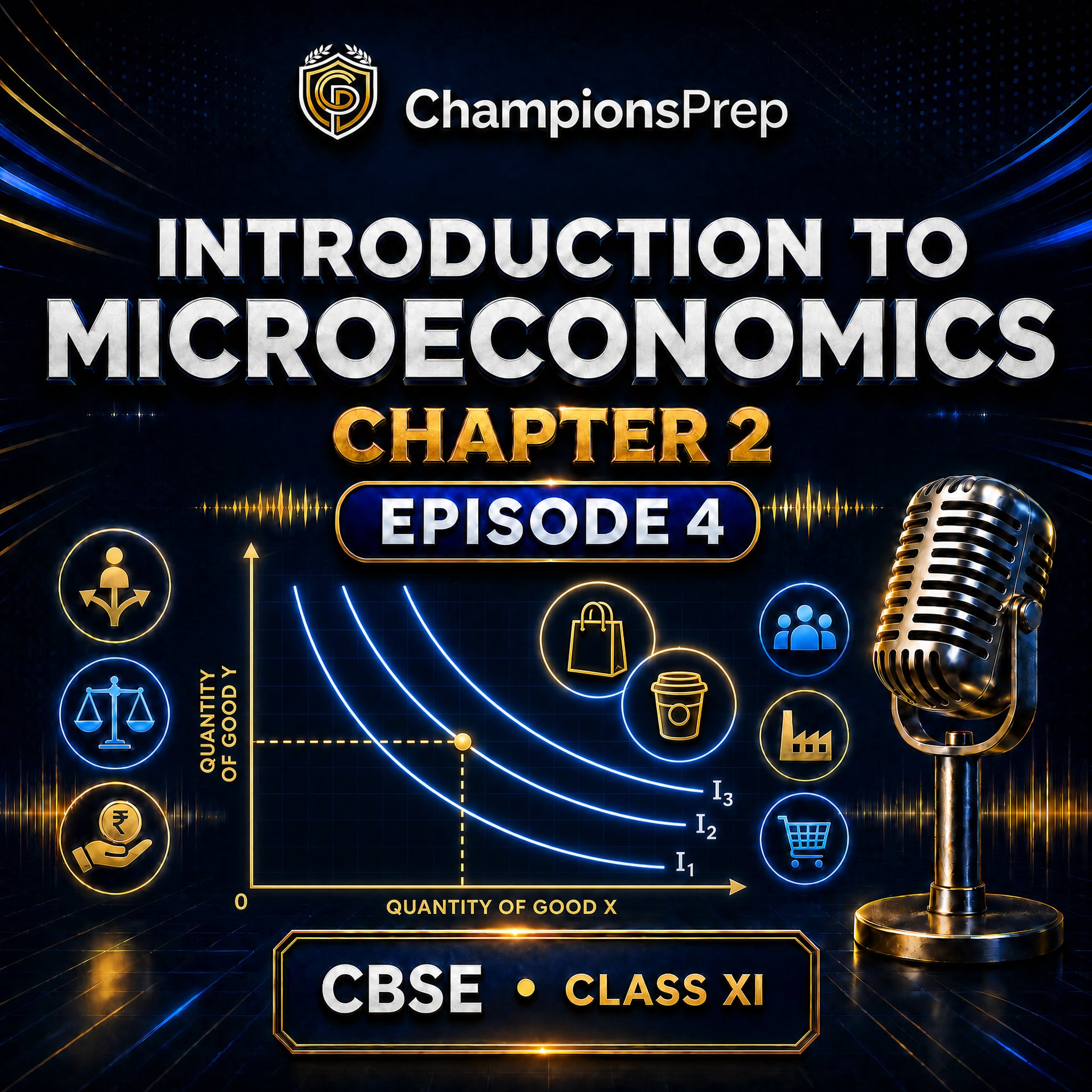 Consumer's Equilibrium and Deriving the Demand Curve (Class 11) podcast artwork