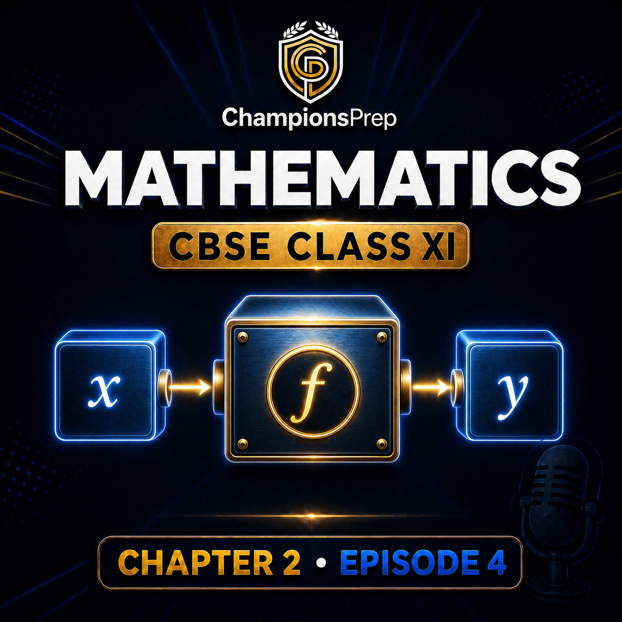 Types of Functions: Identity, Constant, Polynomial & Rational podcast artwork