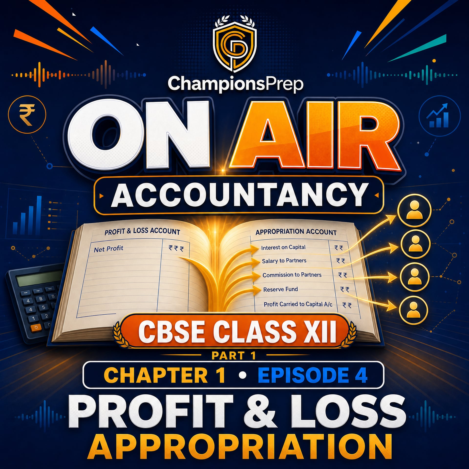 Profit and Loss Appropriation Account: Meaning, Format & Solved Example podcast artwork
