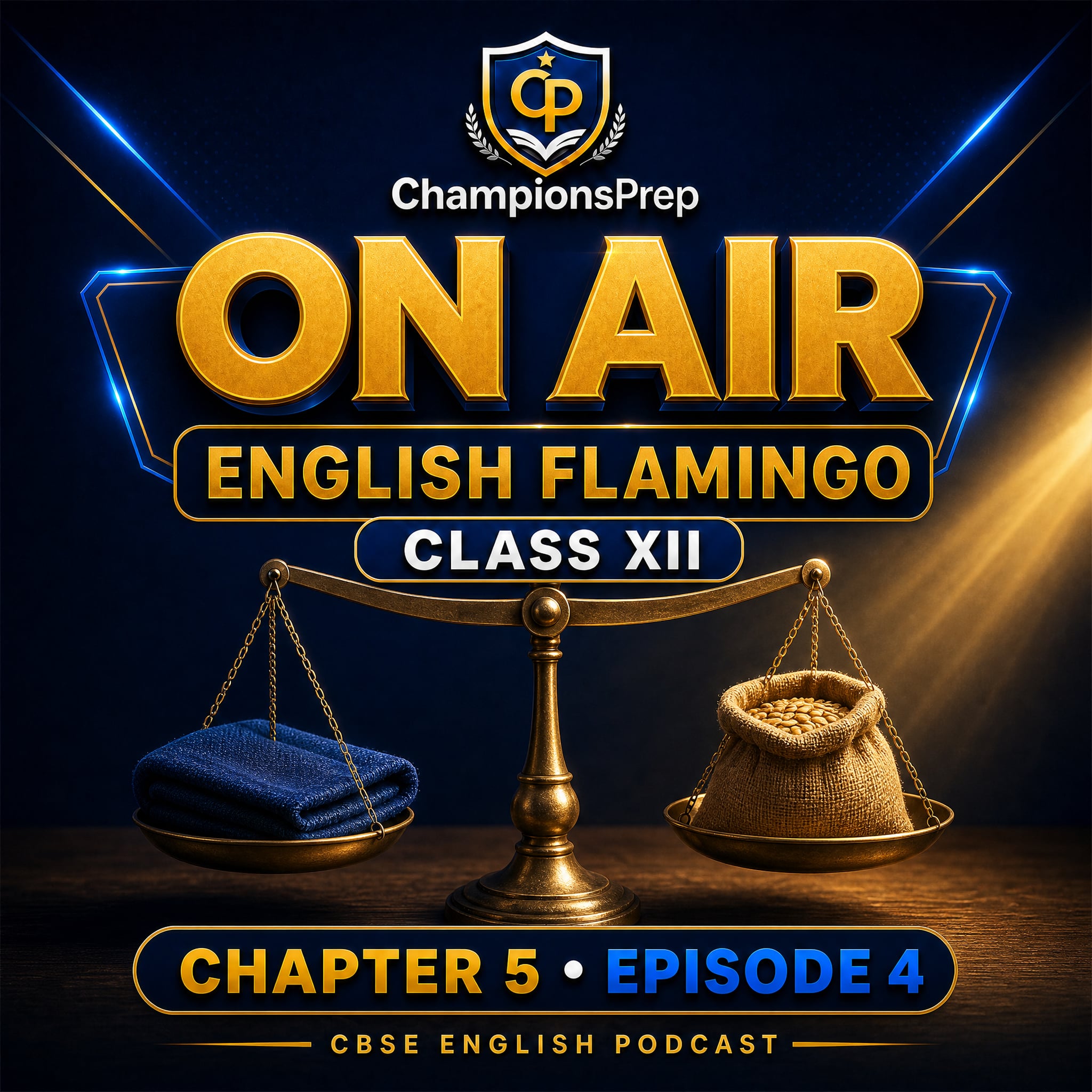 Literary Devices and Narrative Style in Indigo – CBSE Class 12 English podcast artwork