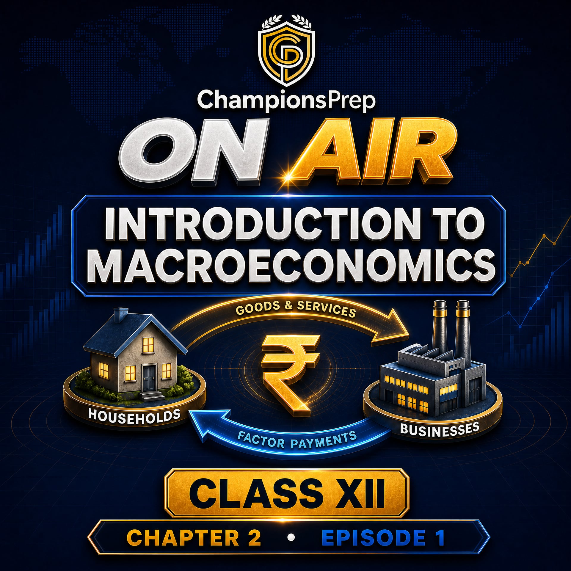 Final Goods, Intermediate Goods, Stocks & Flows | Class 12 Macroeconomics Basics podcast artwork