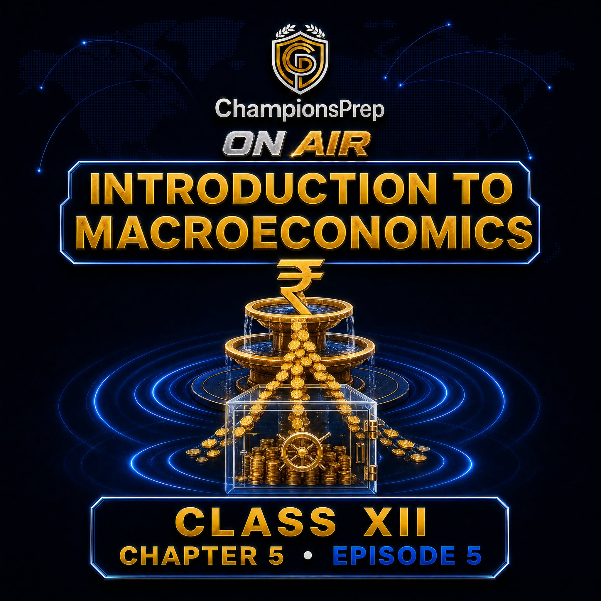 Government Spending Multiplier & Fiscal Policy Explained (Class 12) podcast artwork