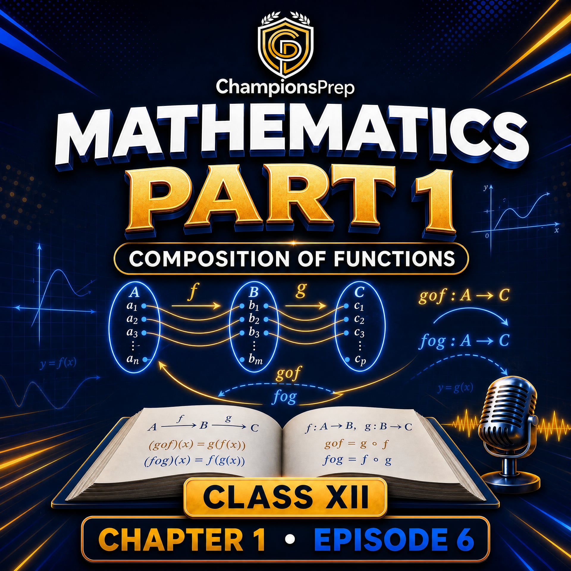 Composition of Functions in Class 12 Maths – gof, fog, and Key Properties podcast artwork