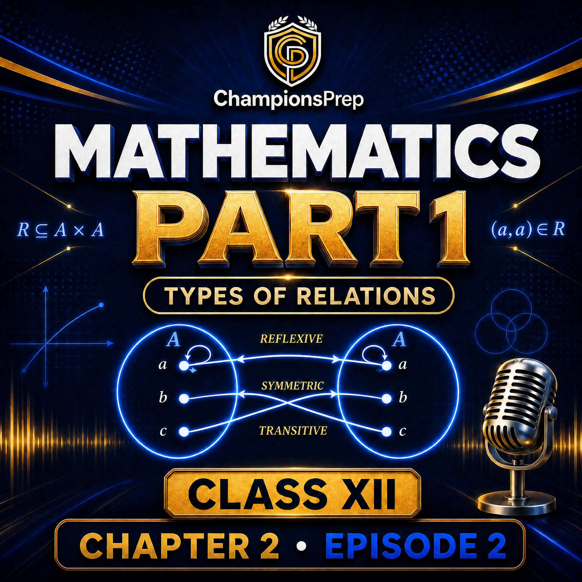 Domains and Ranges of All 6 Inverse Trigonometric Functions – Class 12 Maths podcast artwork