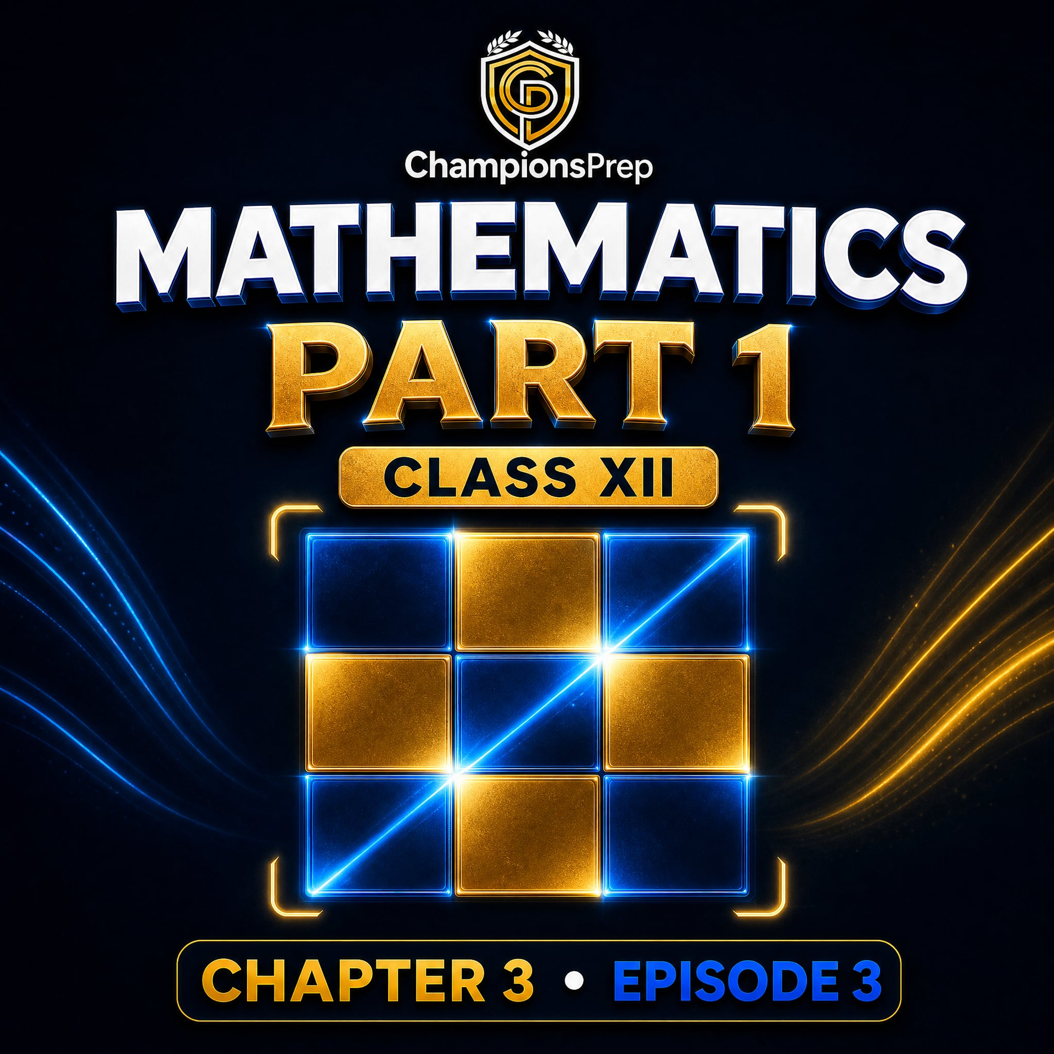 Matrix Addition and Scalar Multiplication: Class 12 CBSE Complete Guide podcast artwork