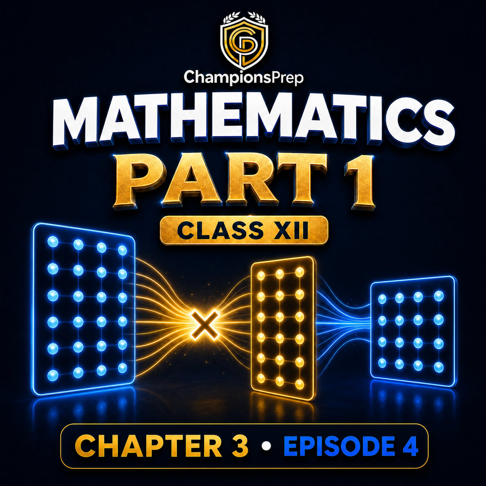 Matrix Multiplication Explained: Rules, Steps and Examples | Class 12 CBSE podcast artwork