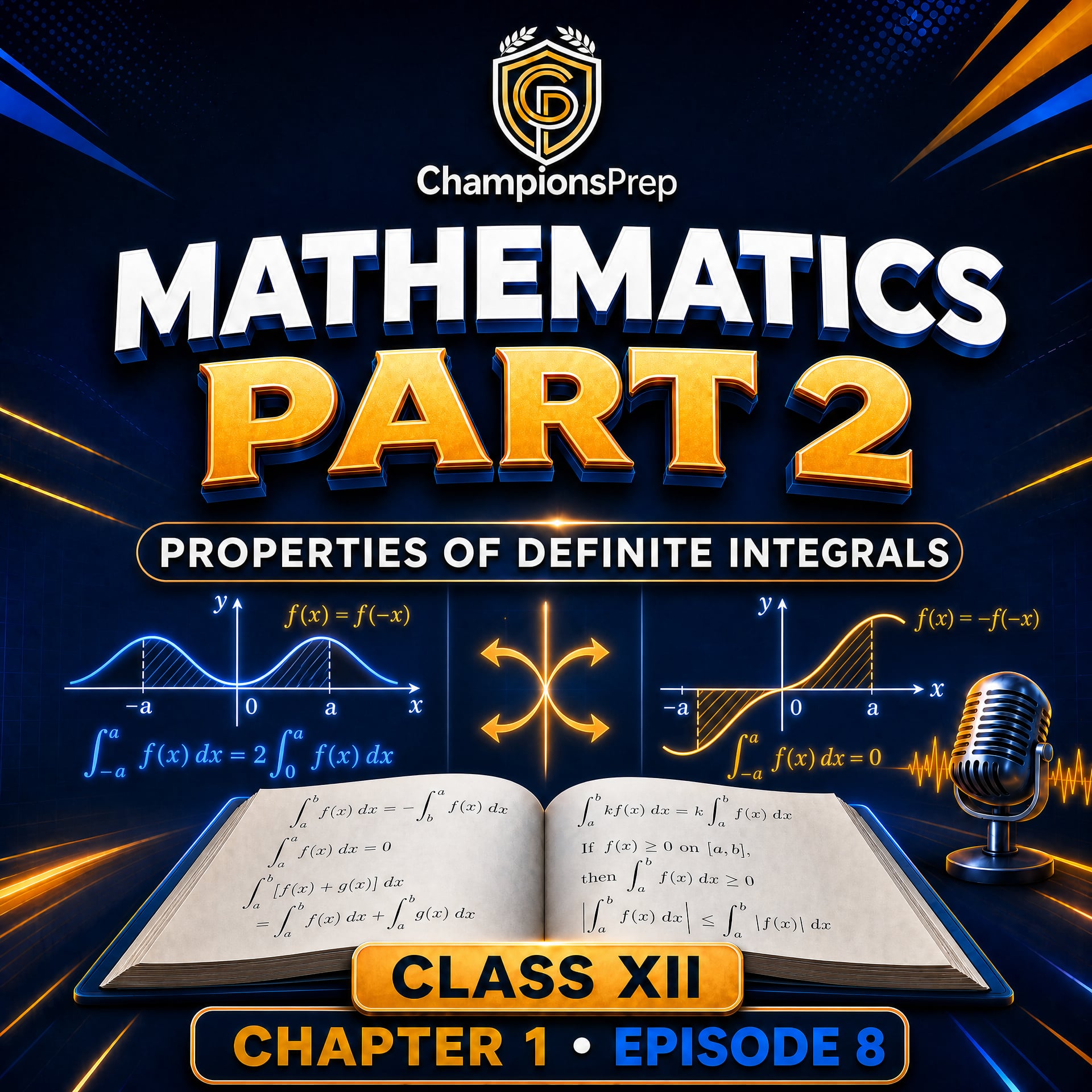 Properties of Definite Integrals: Class 12 Maths with Examples podcast artwork