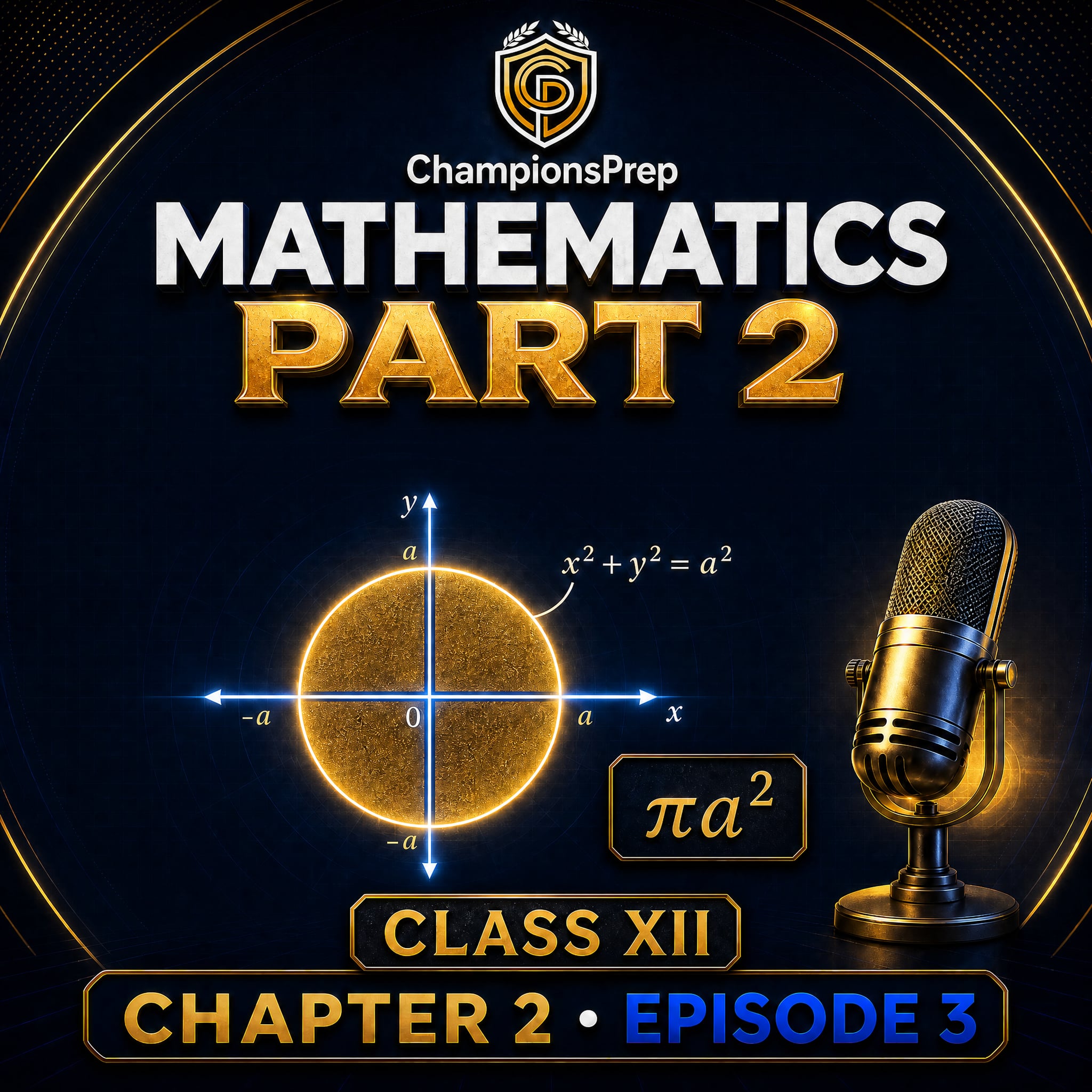 Area of a Circle Using Integration: Step-by-Step Derivation (πr²) podcast artwork