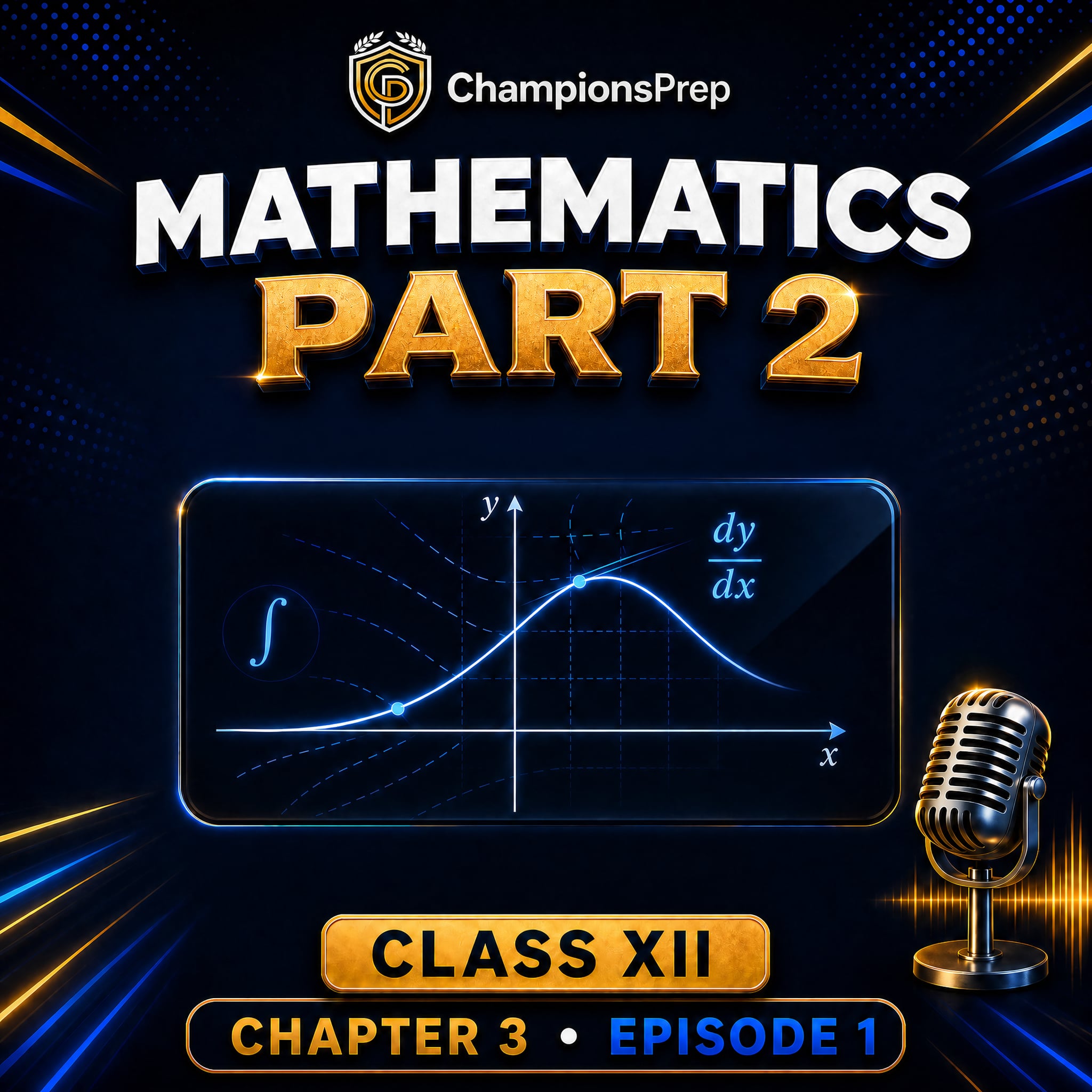 Differential Equations Class 12: Order, Degree and Basic Concepts Explained episode artwork