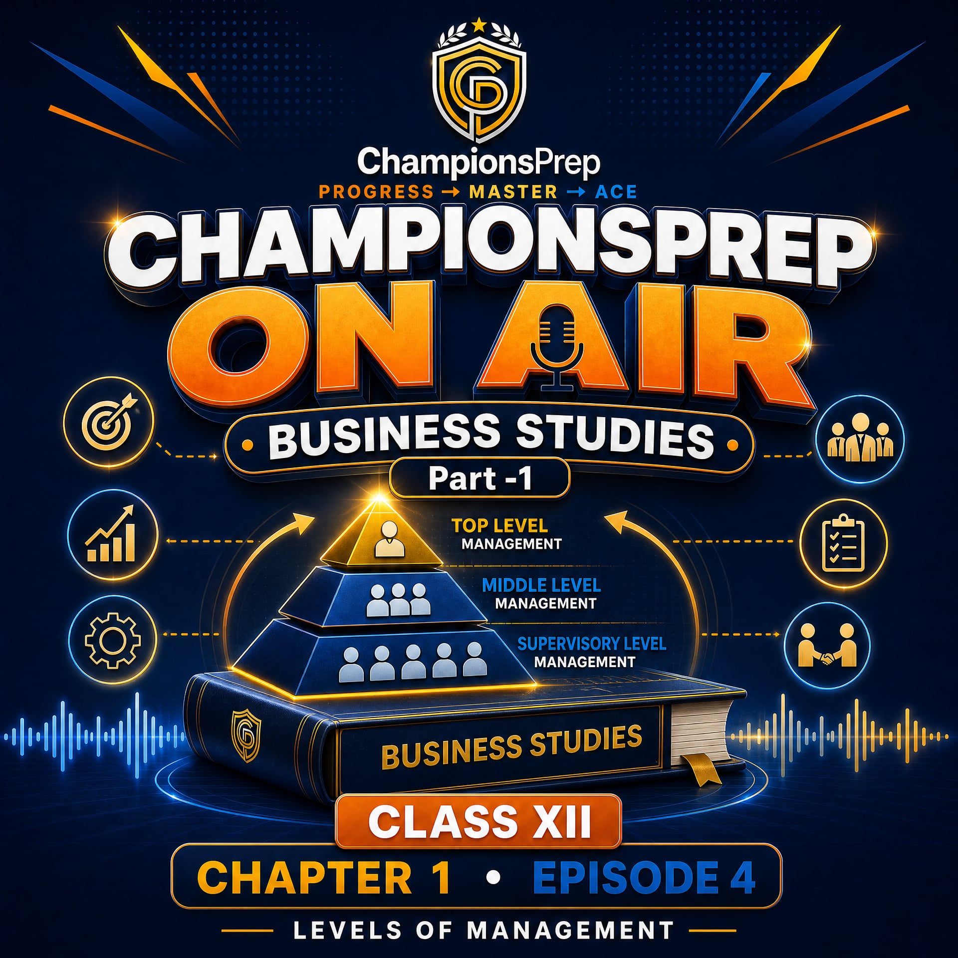 Levels of Management: Top, Middle and Supervisory Management Explained podcast artwork
