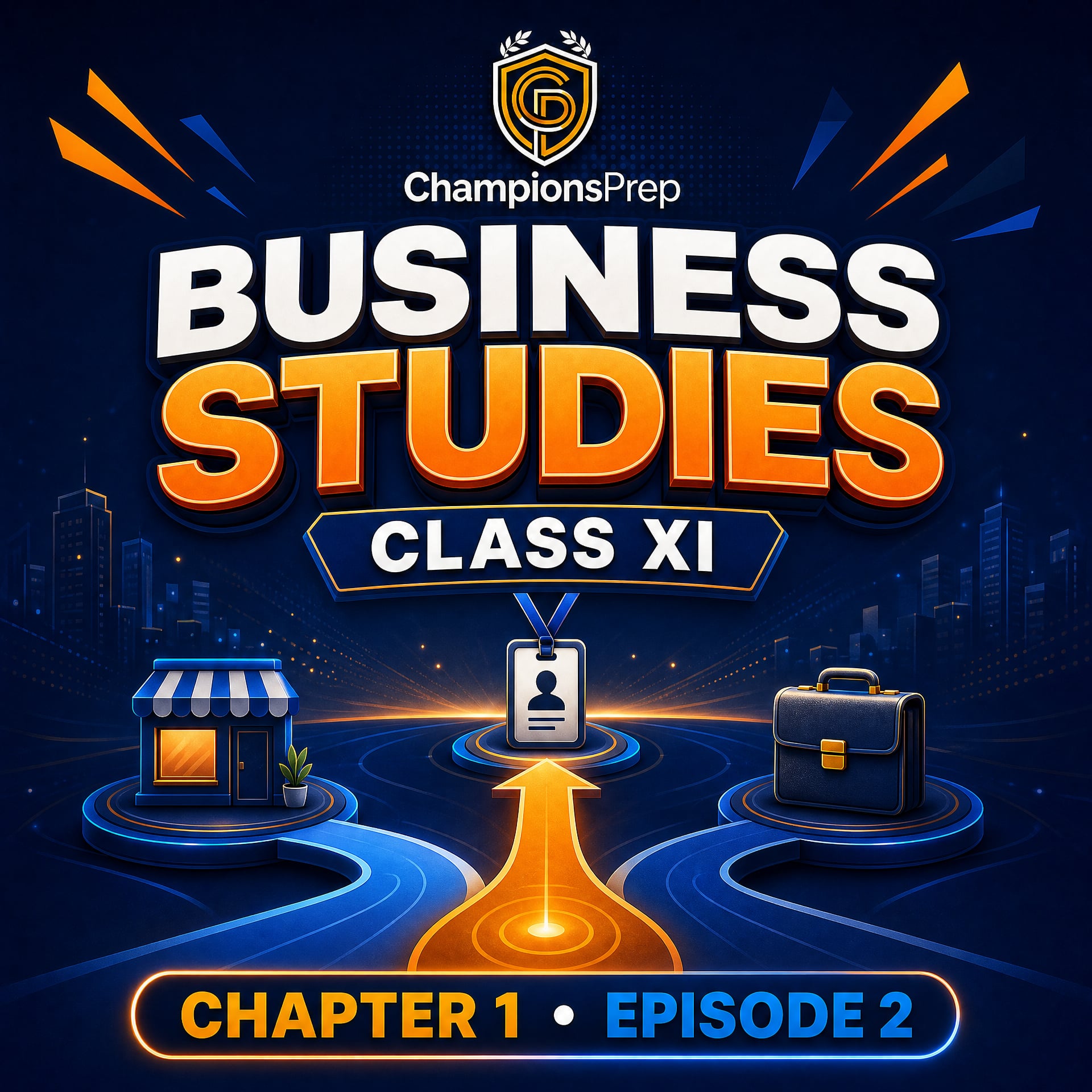 Business vs Profession vs Employment: 9 Key Differences Explained | Class 11 Business Studies podcast artwork