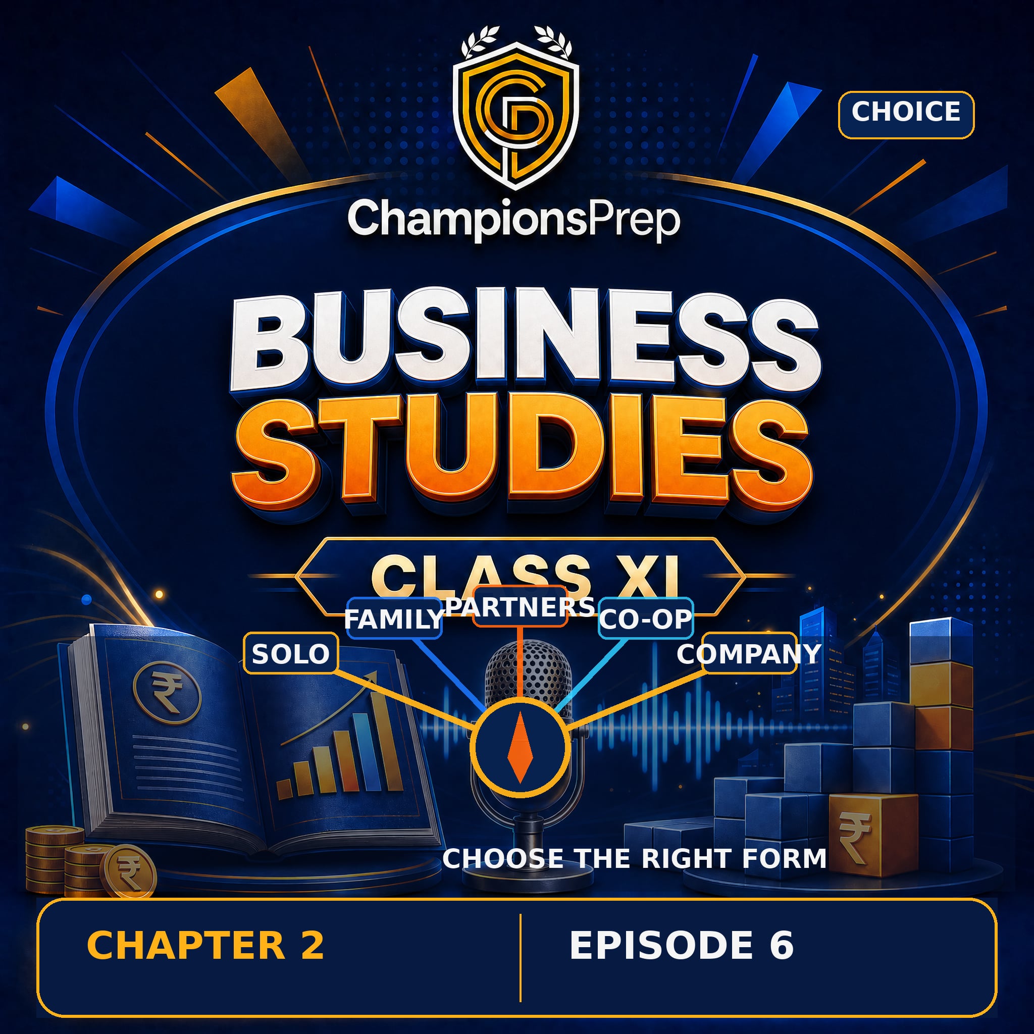 Choosing the Right Form of Business Organisation: A Complete Comparison podcast artwork