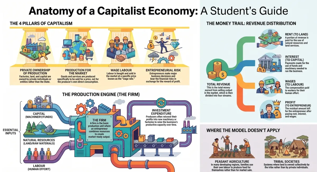 What Is a Capitalist Economy? Features Explained for Class 12 cover image