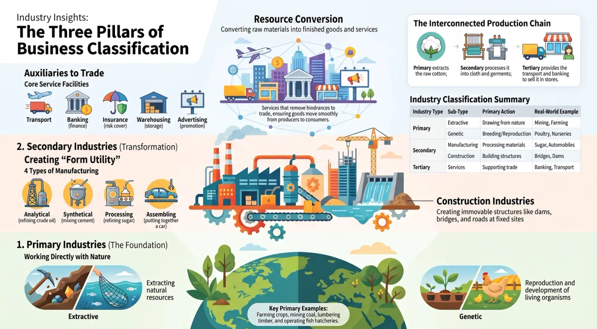 5 Functions of Management, Administration vs Management & Exam Strategy — CBSE Class 12 — Visual summary and infographic