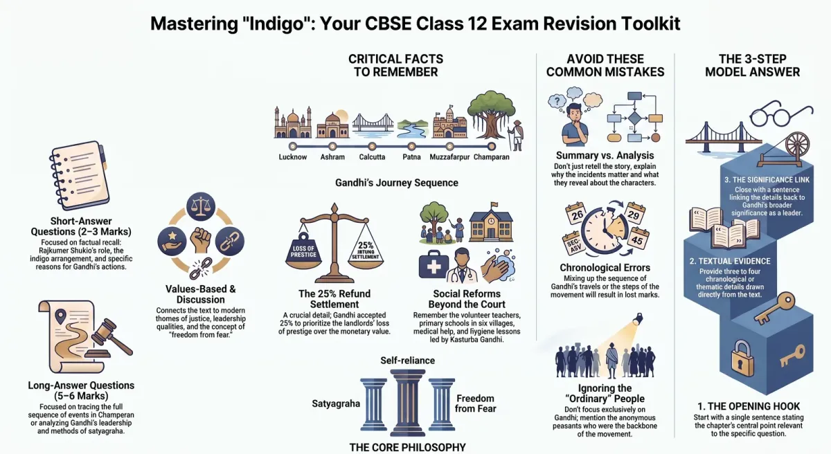 Indigo Exam Tips, Important Questions and Revision Checklist – CBSE Class 12 cover image