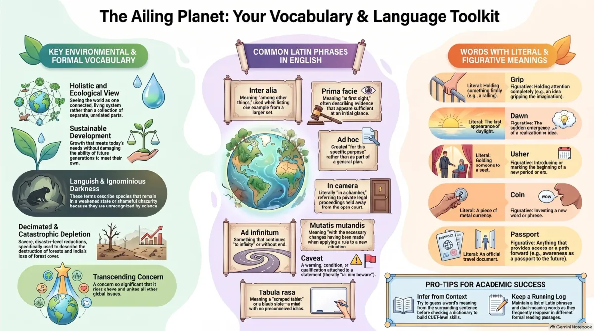 Vocabulary and Language Skills in The Ailing Planet cover image