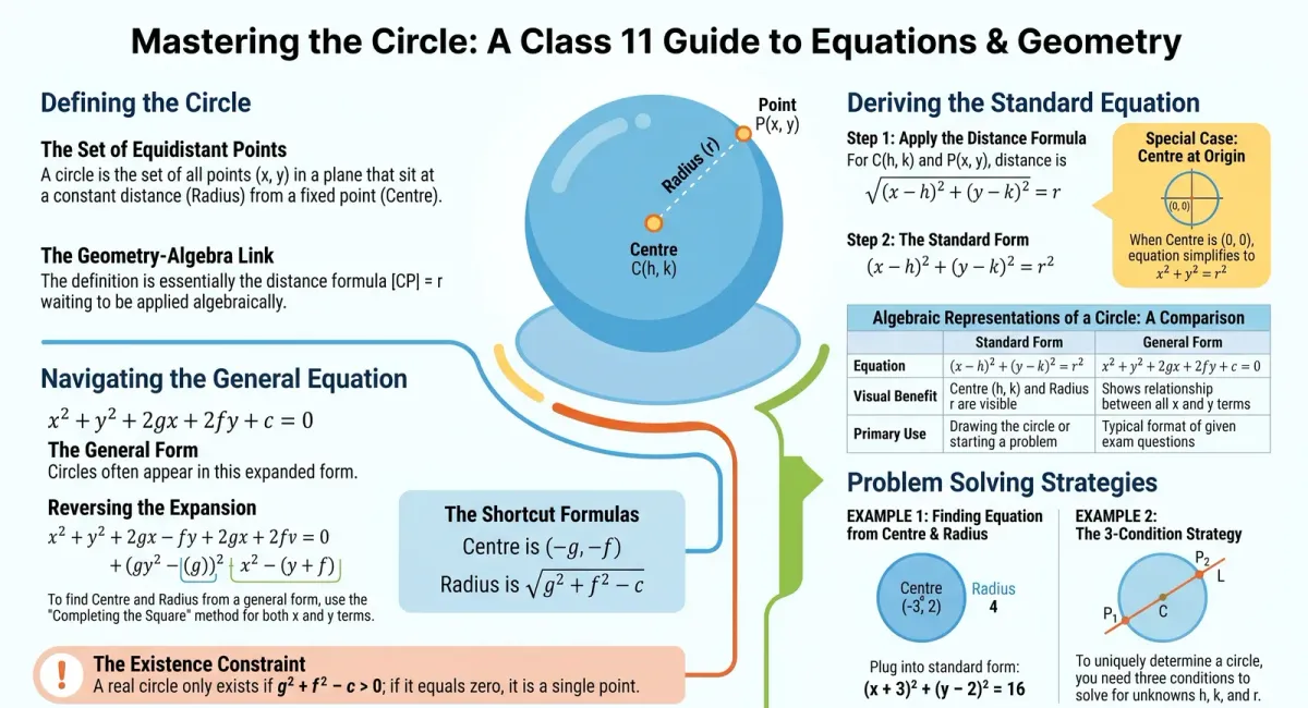 Circle: Definition, Equation, Centre and Radius Explained cover image