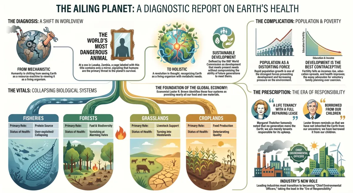 The Ailing Planet: The Green Movement's Role — Summary and Analysis cover image