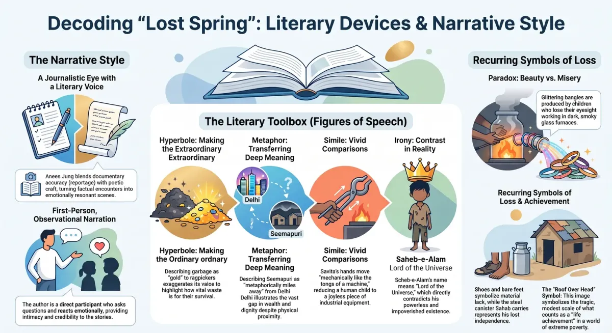 Lost Spring Literary Devices and Narrative Style cover image