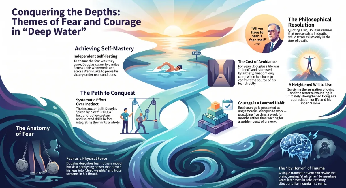Themes in Deep Water: Fear, Courage, and Self-Conquest cover image
