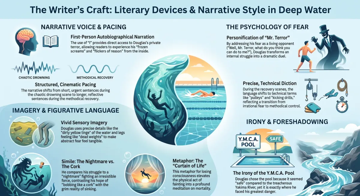 Literary Devices and Narrative Style in Deep Water cover image