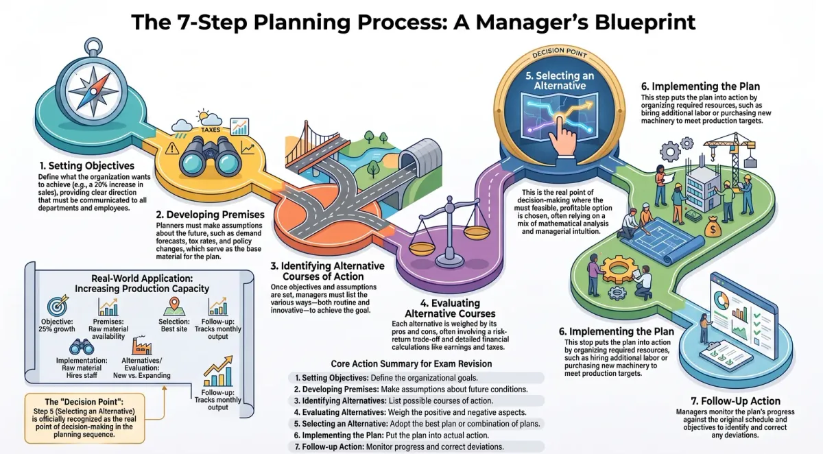 The Planning Process: 7 Steps Explained with Examples (Class 12) cover image