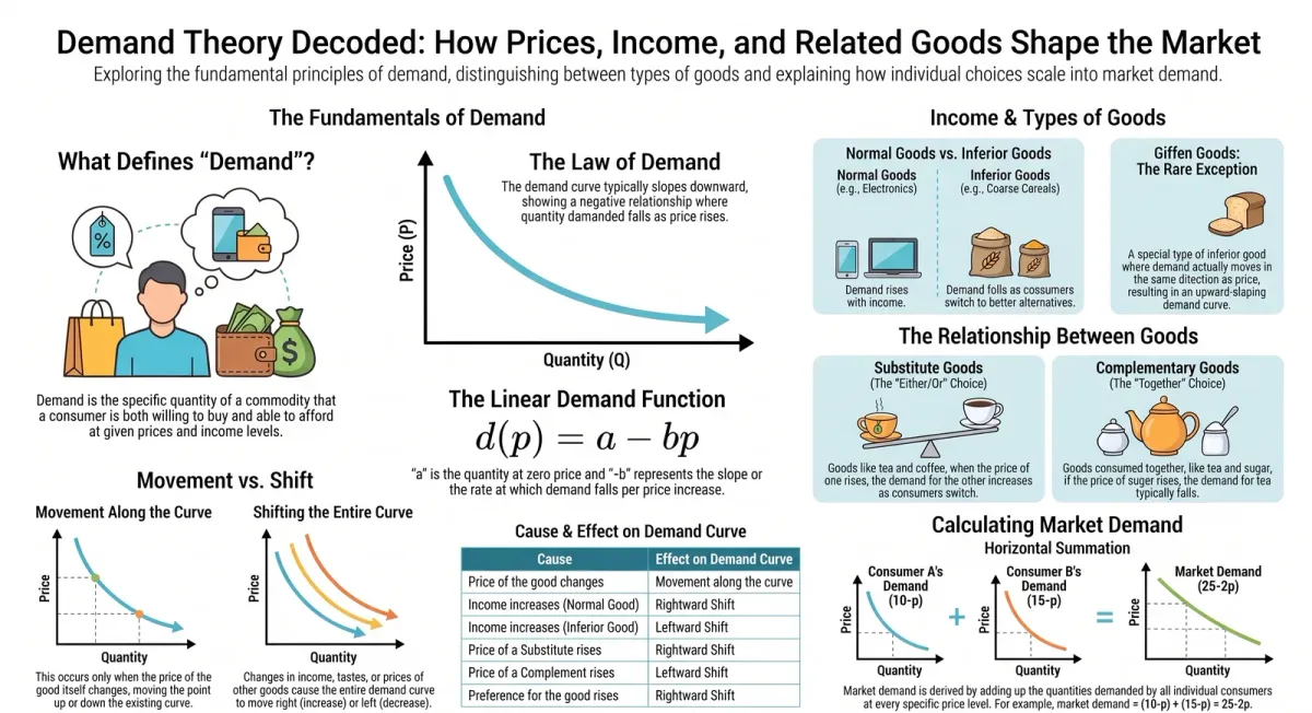 Normal vs Inferior Goods, Substitutes & Market Demand (Class 11) cover image