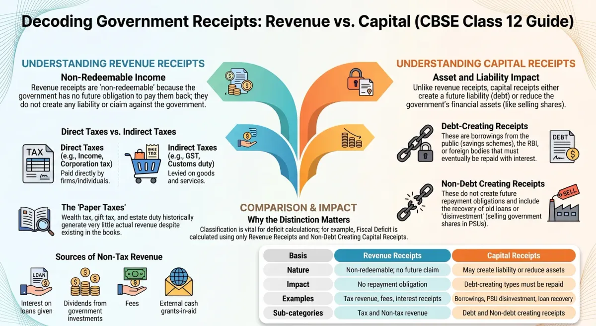 Revenue Expenditure vs Capital Expenditure: Class 12 Government Budget cover image