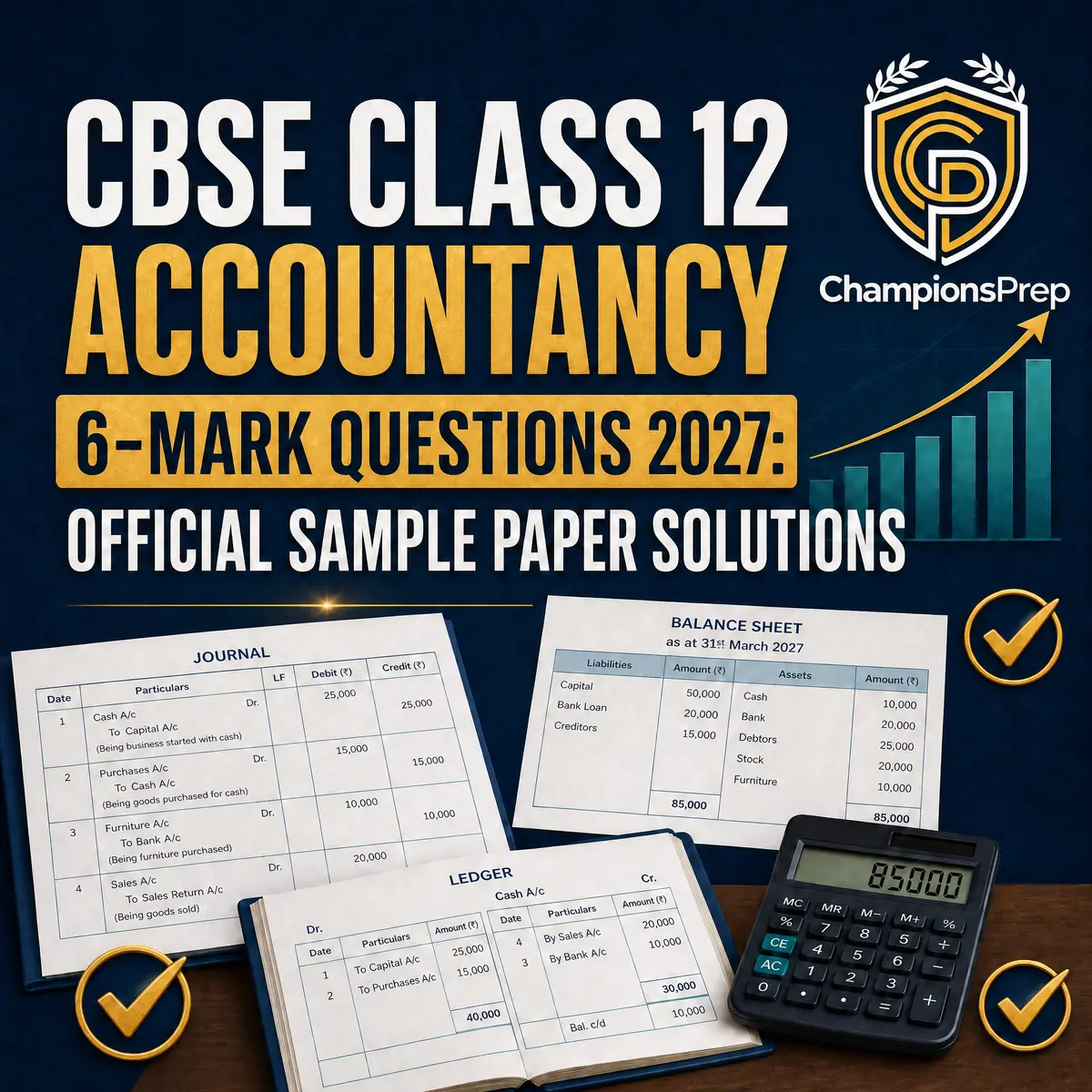 CBSE Class 12 Accountancy 6-Mark Questions 2027: Official Sample Paper Solutions — CBSE Class 12 Official Sample Paper