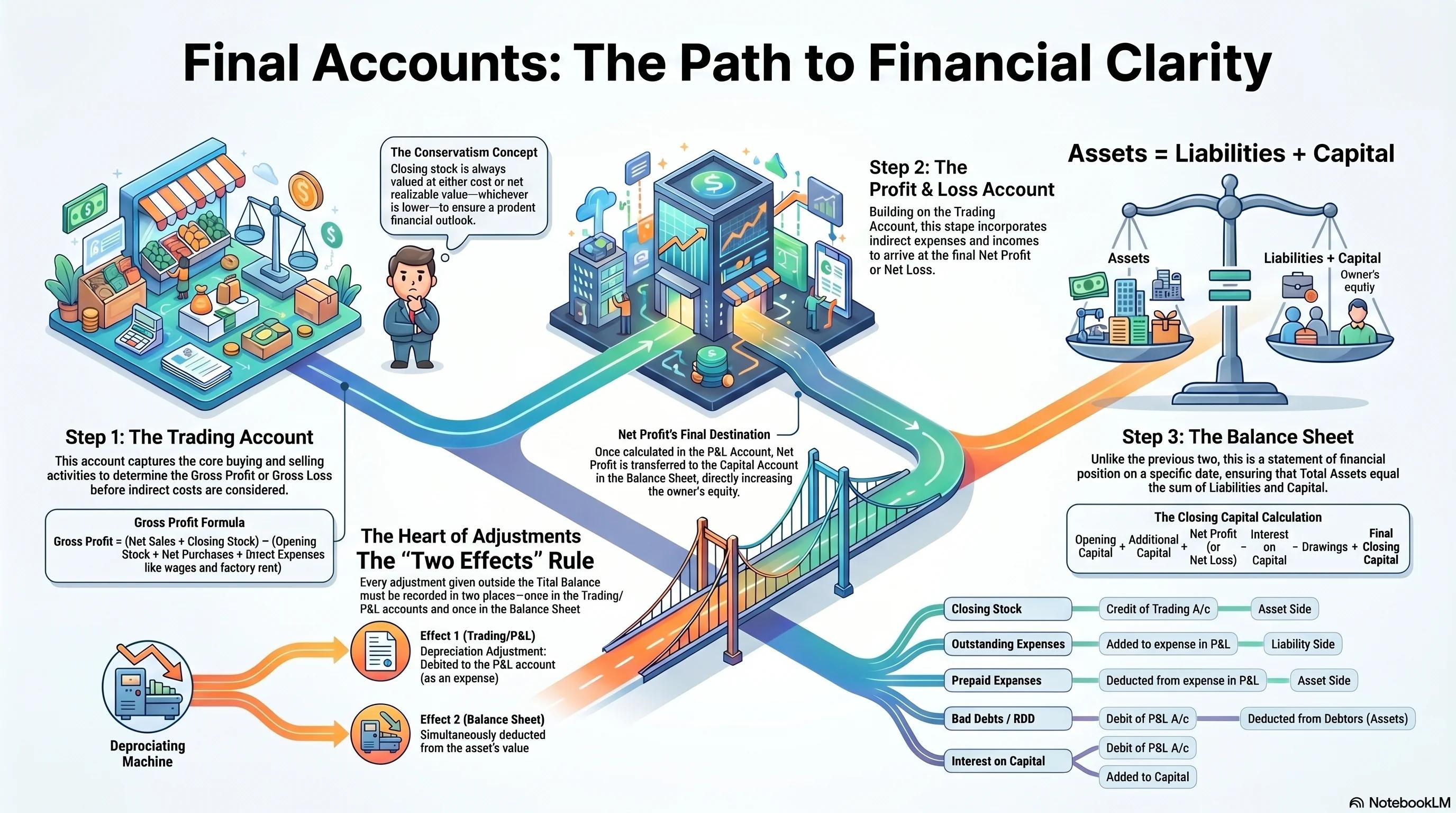 Final Accounts Class 11: Trading, P&L & Balance Sheet