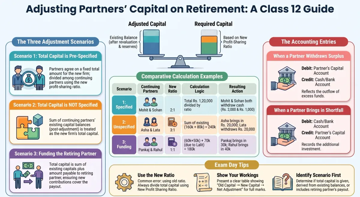 Adjustment of Partners' Capital on Retirement of a Partner cover image