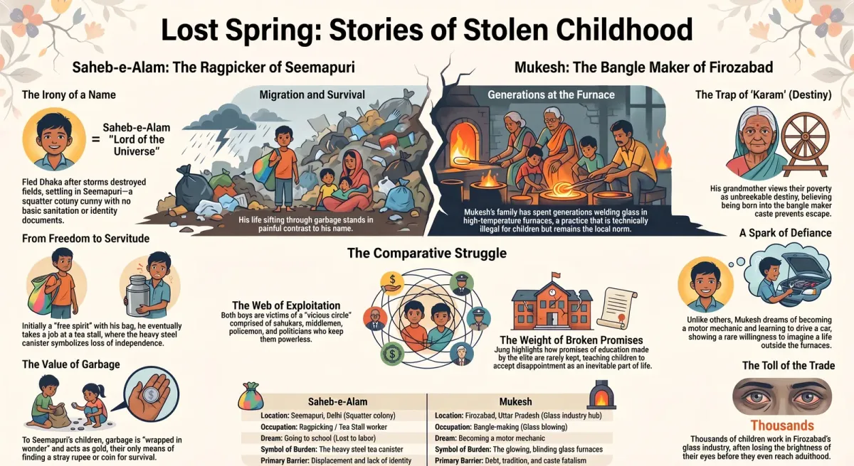 Lost Spring Summary and Analysis – Anees Jung's Stories of Stolen Childhood