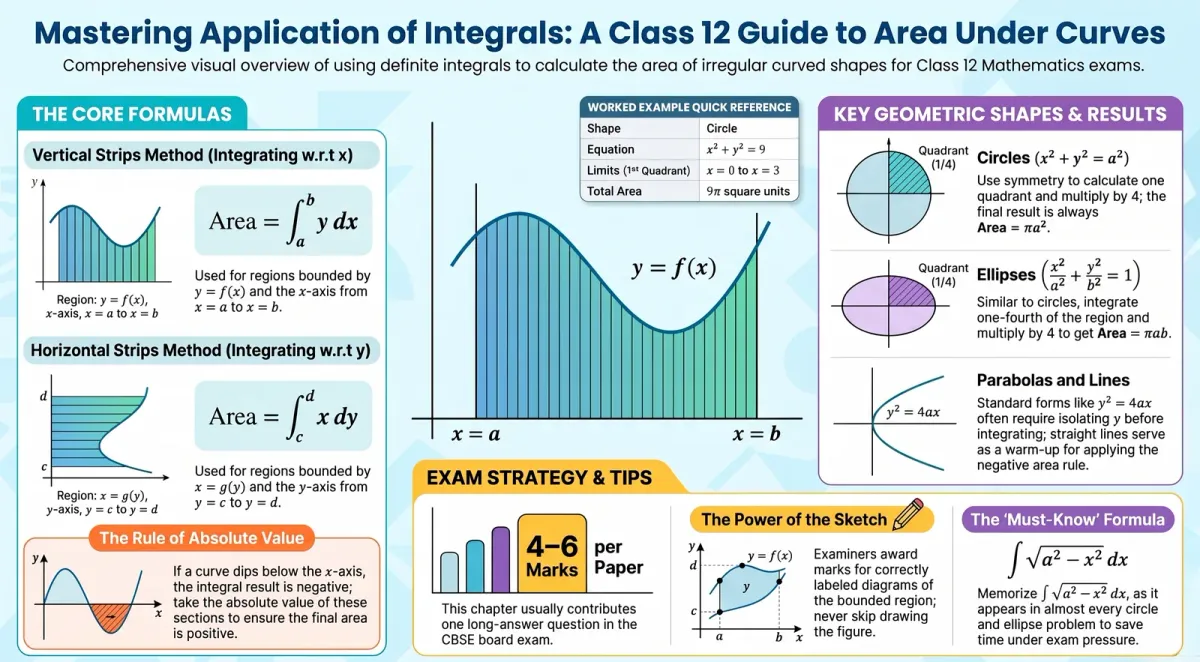 Application of Integrals Class 12: Complete Guide to Area Under Curves cover image