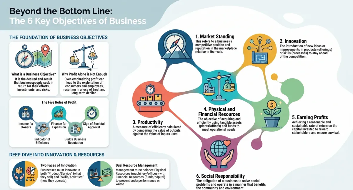 Objectives of Business: Why Profit Is Not the Only Goal | Class 11 Business Studies cover image